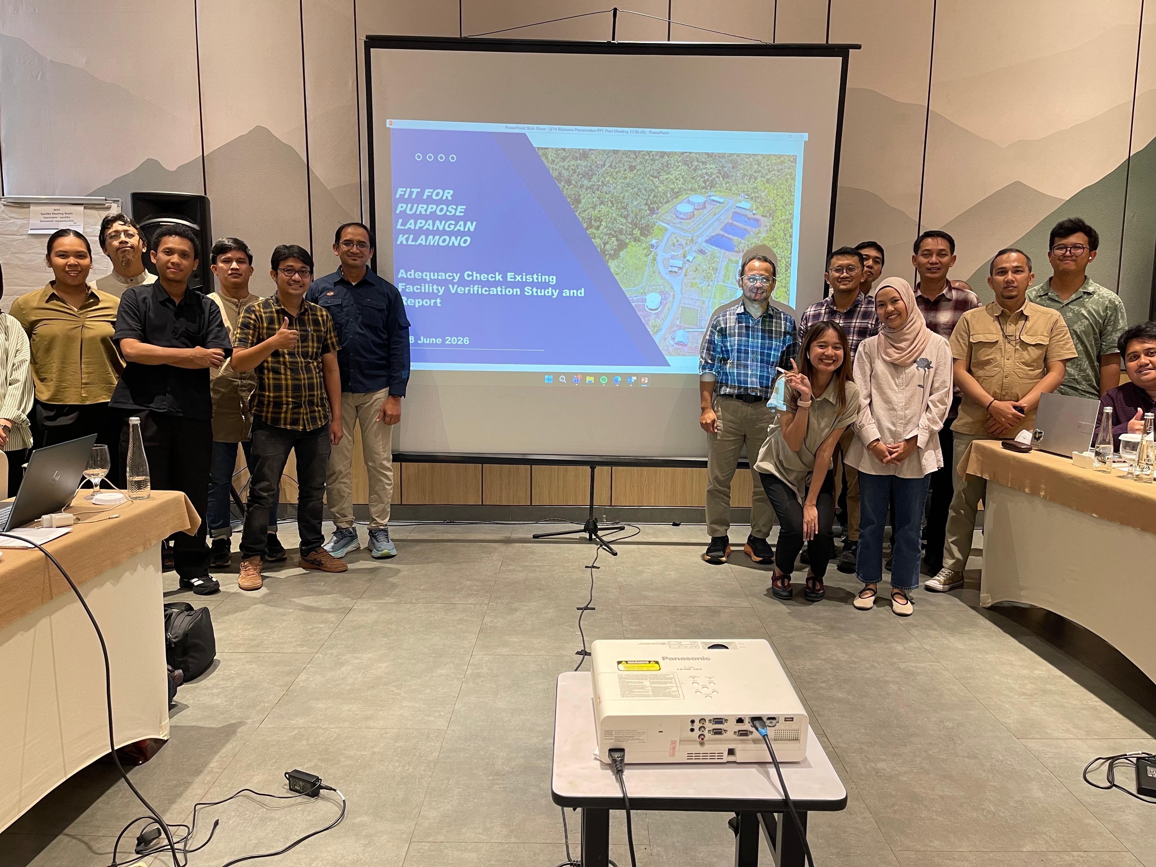 Workshop - Fit for purpose lapangan KLAMONO